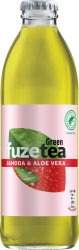 FuzeTea Zelený čaj Jahoda/Aloe 24x250ml